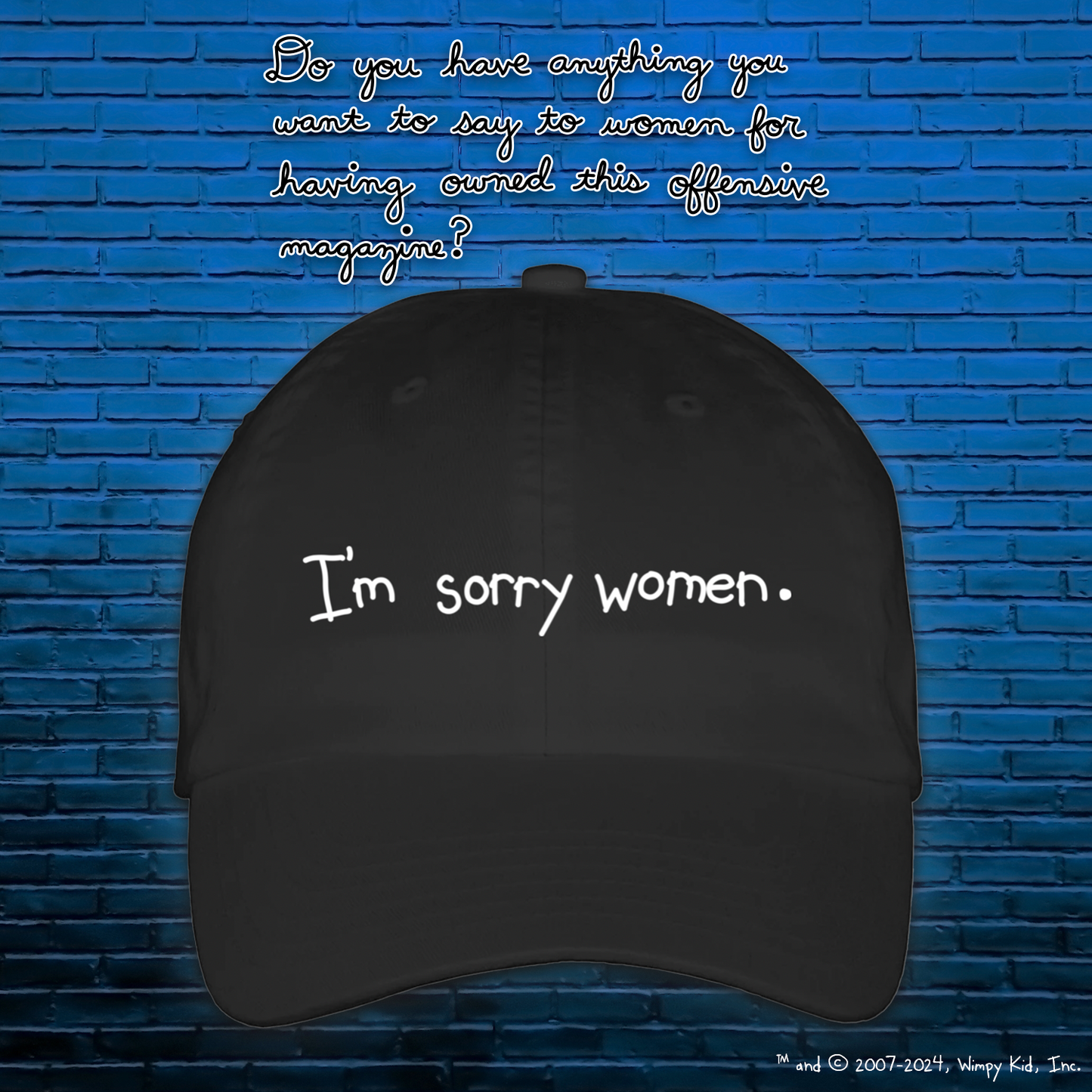 I'm sorry women. Hat