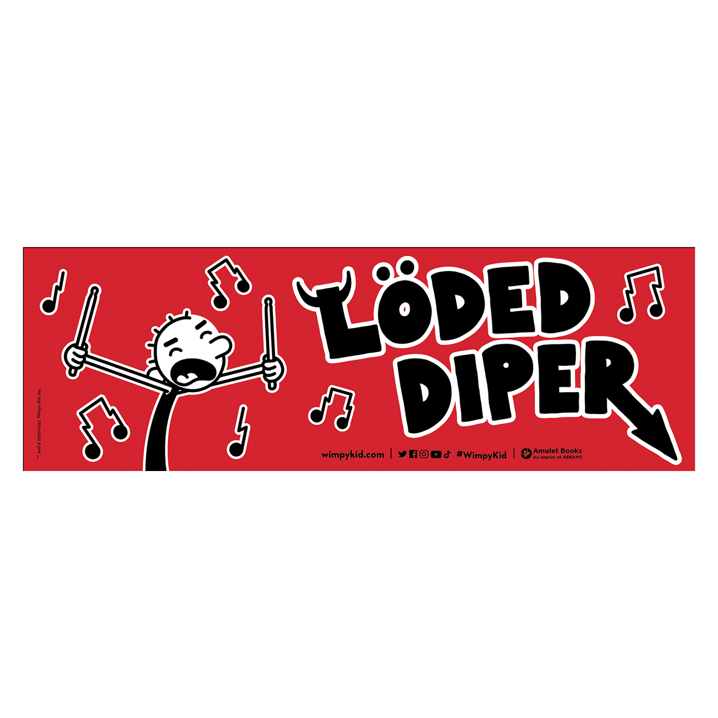 Löded Diper Bumper Sticker