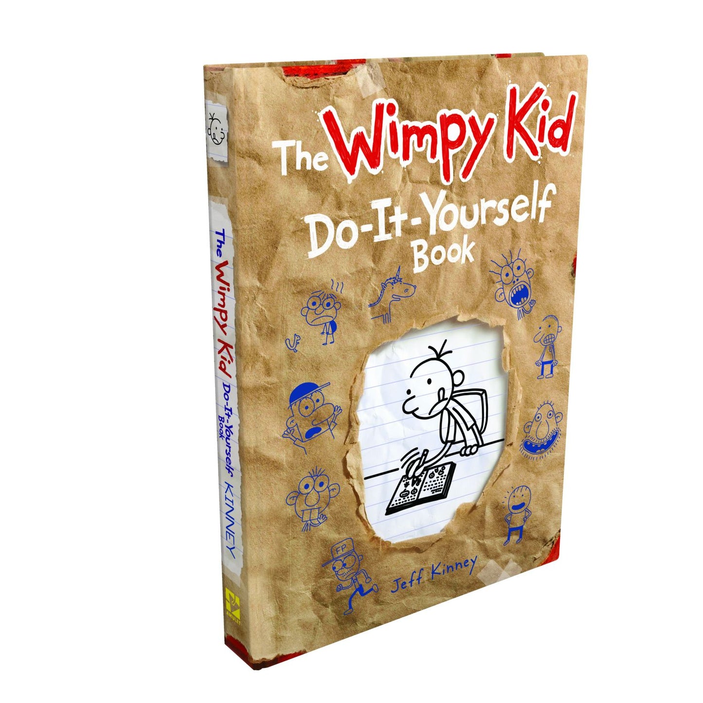 SIGNED The Wimpy Kid Do-It-Yourself Book